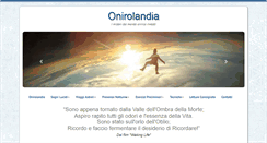 Desktop Screenshot of onirolandia.com
